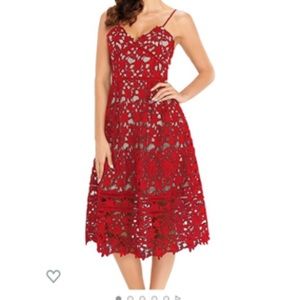 Cocktail Party Midi Skirt Spaghetti Strap Dress